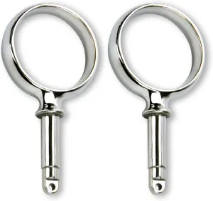 Stainless Steel Oarlock Sockets, Boat Paddle Holders,Adjustable Oarlock Horns,Rowlock Oarlock for Shaft Marine Yacht
