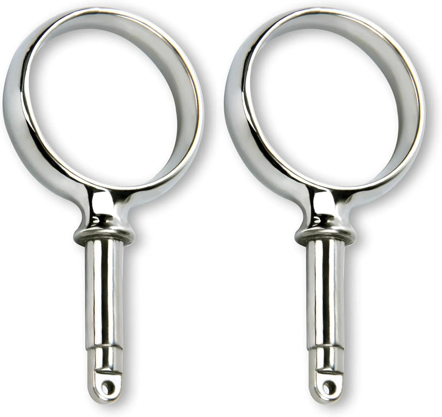 Stainless Steel Oarlock Sockets, Boat Paddle Holders,Adjustable Oarlock Horns,Rowlock Oarlock for Shaft Marine Yacht