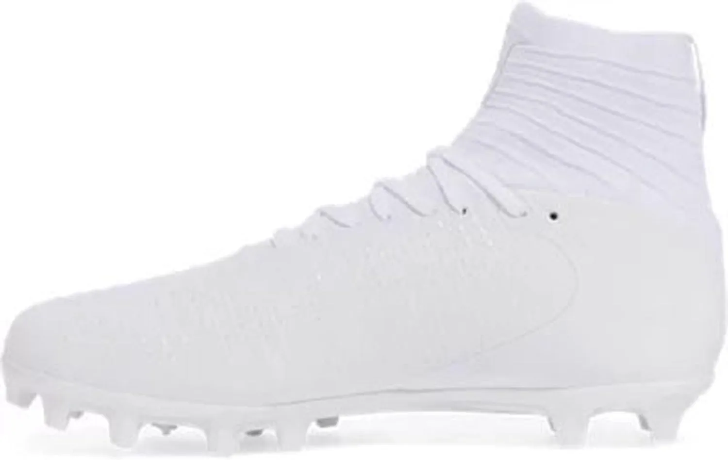 Under Armour - Mens Highlight 2 Mc Knit Football Cleats Shoes, Color White (104), Size: 11 D(M) US